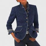 Alina | Damen Formeller Cardigan mit Knopfleiste